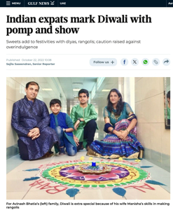 Gulf News Diwali 2022